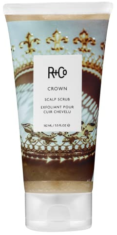 R+CO Crown Scrub per il Cuoio Capelluto Esfoliante per Tutti i Tipi di Pelle, Rimozione Sporco, Multipilo