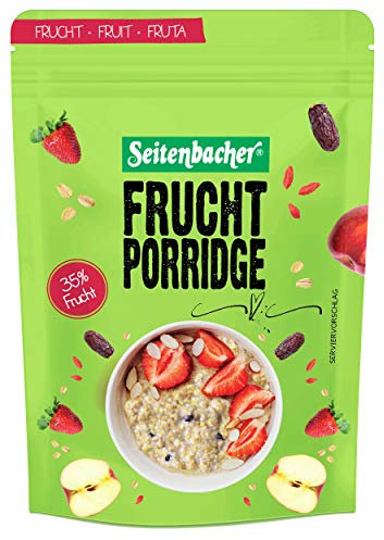 Seitenbacher Porridge Frucht - Dein warmes Frühstück mit 35% Früchten I weizenfrei I ohne zugesetzten Zucker I (1 x 500 g)