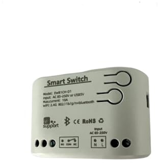 MHCOZY Smart Switch Inching/Selbsthemmung WLAN-Relais, WIFI zum Garagenkamin hinzufügen