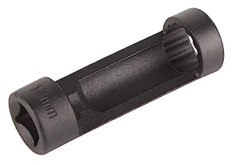 AMONIDA Strut Nut Socket, Suspension Strut Socket Tool 1/2in DR. X 18mm 12PT VM Number 3353 Accessory Steel Suspension Strut Nut Socket Tool (AMONIDAuf7igc0xg1)