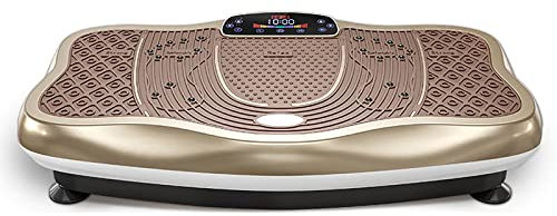 RISELY Appareil d'exercice À Plaque Vibrante,Appareil d'exercice Musculation Bluetooth avec 180modes Mouvement Et Vitesse Réglable À 99 Vitesses, Vitesse2800r/min Et Chronométrage 10 Minutes