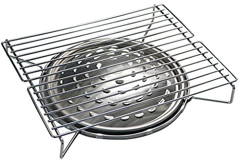 Tragbarer Mini-Grill, für den Haushalt, Edelstahl, Grill, Gasherd, Regal