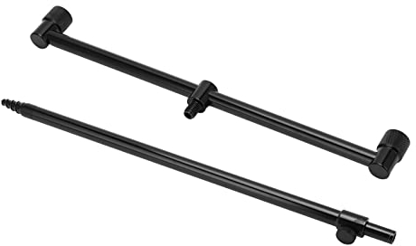 equlup Angelrutenhalter, Aluminiumlegierung, Tragbar, Langlebig, Widerstandsfähig, Leicht, Angelruten-Bankstick, Angelrutenhalterung, Angelzubehör Für Angelruten(45.5cm)