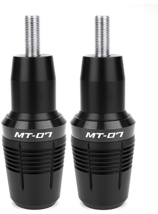 AIERDEYP Motorrad Sturzschutz Sturzpads Für Y&amaha Für MT 07 09 2021 2022 2023 Für MT07 Für Tracer 700 GT 2015–2020 Für MT07 / MT09 Motorrad CNC Fallender Crash-Schutz(MT07 Black)