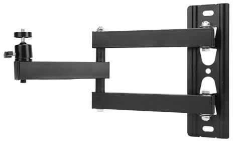 Soporte de Pared para Ajustable, Soporte para con Rotación de 360°, Ahorro de Espacio, Soporte de Montaje para Resistente para Proyectores y Cámaras
