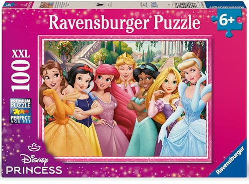 Ravensburger Kinderpuzzle - 12004117 Das Leben ist EIN Märchen - Puzzle für Kinder ab 6 Jahren, mit 100 Teilen im XXL-Format