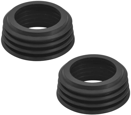 Empyreal Guarnizione in gomma per WC per tubo di scarico interno a basso livello, diametro 60 mm, compatibile con Geberit 152.434.06.1, parte di ricambio e riparazione WC (2)
