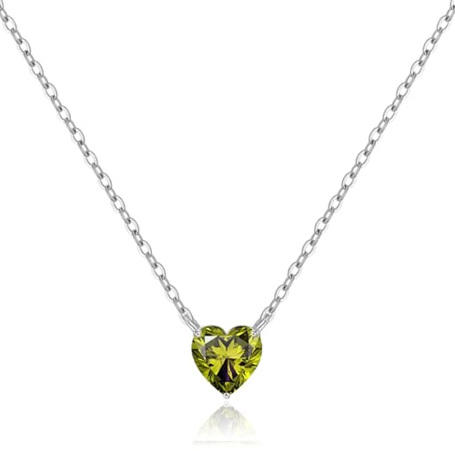 Cosie Lily Regalos Dia De la Madre Collar Mujer Collares de Plata de Ley 925,Joyas Regalos para Esposa, Mamá, Novia, Cumpleaños Navidad Regalo Mama