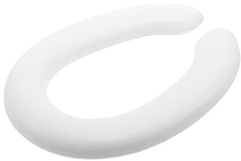 Toddmomy Boy Girl Toilet Training Seat with Soft PU Cushion Comfortable Boy Girl Toilet Seat Pad for Easy Potty Training Practical Toilet Accessories for