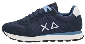 SUN68 Sneakers da Uomo, Blu, 43 EU