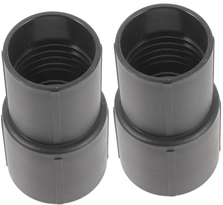 TOBBOMEY 2 Stück Vakuumschlauchadapter Universal Staubsauger-Adapter 32-40Mm Anschluss Für Nass- Und Trockensauger Industriestaubsauger Zubehör Zur Schlauchverlängerung