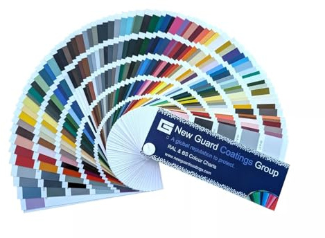 RAL & BS Colour Charts, Industrial Coatings Guide, 300+ Colours, Gloss Finish