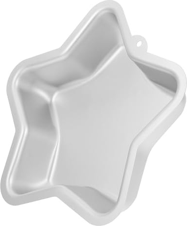 NOLITOY Stampo per Dolci a Forma di Stella in Lega di Alluminio Teglia per Torta Antiaderente Resistente alle Alte Temperature per Compleanni Matrimoni e Feste Speciali