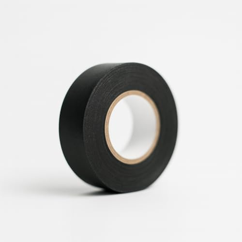 NCS35 Cinta aislante eléctrica negra, 1 rollo de 20 m x 19 mm, cinta eléctrica de PVC para reparación de cables, resistente al calor, rollo de cinta de cableado para bricolaje, automocistas