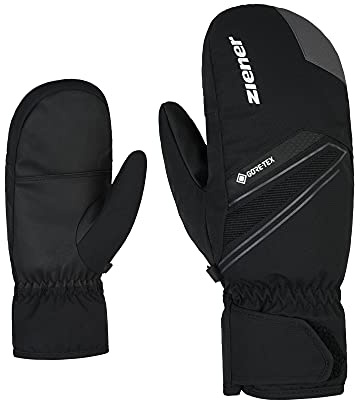 Ziener Herren Gunaro Ski-Fäustling/Wintersport | wasserdicht, atmungsaktiv, warm, Gore-Tex, Black, 10