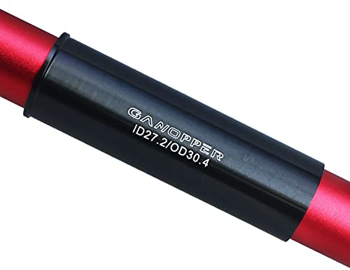 PLATT Fahrradsattelstütze Shim Aluminiumlegierung Rohradapter,Sattelstützen-Reduzierhülse Shim Fahrrad Adaper für MTB (27.2 to 30.4)