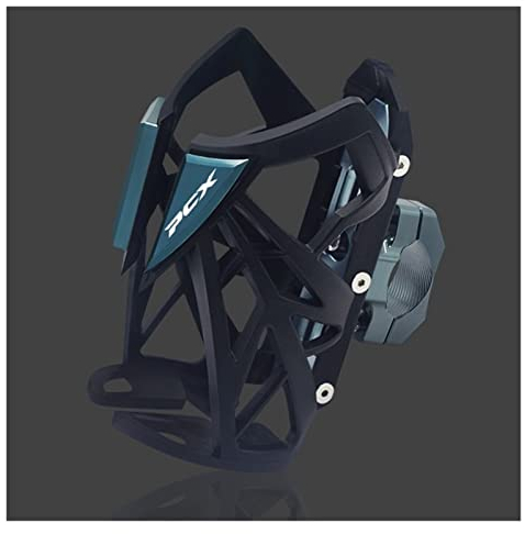 Zubehör Getränke Flaschenhalter Getränke Thermosbecherhalter Sdand ​​Motorrad CNC Für Honda PCX125 PCX155 PCX160 Pcx125 155 160 (Farbe : Titan)