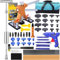 Kit Reparador de Abolladuras - 59pcs Saca Golpes de Coche Kit de Desabollado con Martillo Deslizante Desabollador de Barra en T y Desabollador Ajustable, Kit Reparación Chapa Coche