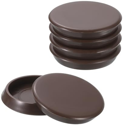sourcing map Furniture Pads, 10 Pcs 1-3/4 Furniture Moving Pads Round Chair Legs Floors Protectors for Carpet Hardwood Floor Heavy Furniture