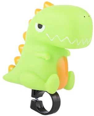 VIDSTW Fahrradklingel für Kinder, Lustige Fahrradhupe, Hupe Kinderfahrrad, Fahrrad-Quetschhupe für Roller, Laufrad, Fahrräder (Dinosaurier)