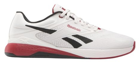 Reebok Unisex Nano X5 sneakers, Luxe grå/retro röd/svart, 41 EU, Lyx grå retro röd svart, 41 EU