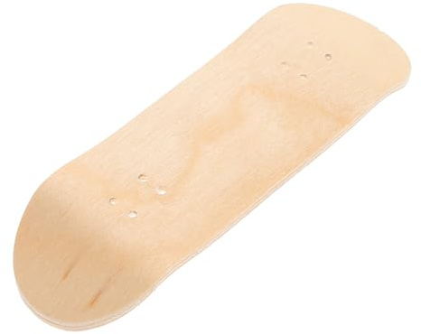 GETAJGHSD Fingerboard Deck Ahornholz 34mm Für Teenager Selbstgemacht Ersatz Skateboard Griffbrett Mit Werkzeug Satz Finger Skateboard Zubehör Für Skatepark Tricks