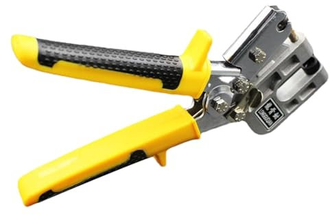 Pinza para prensar - Pinza de quilla, pinza de perforación para pernos metálicos | Crimpadora para pernos metálicos, pinza para crimpado, pinza de crimpado para canalones con anti-mango