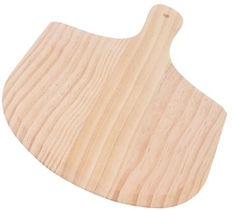 MAGICLULU Wooden Pizza Peel Pizza Cutting Board Multi-use Serving Board Wooden Spatula Handle