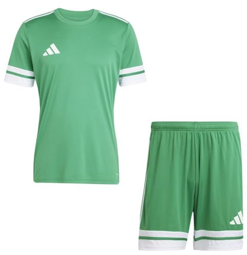 Addias Trikotsatz Herren grün weiß Squadra 25 Gr/L - Sportbekleidung Set