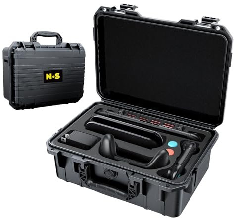 Auarte Custodia da trasporto per Nintendo Switch 2/OLED/Switch 1, borsa da viaggio impermeabile professionale per console Switch 2, controller Pro e accessori