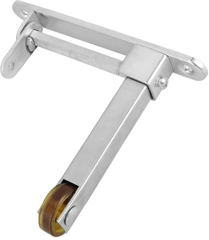 Kisangel Séquenceur de Porte Coupe-feu Double Ouverture Inox Ferme-porte Automatique avec Fonction Fermeture Automatique Adapté pour Couloirs et Espaces Étroits
