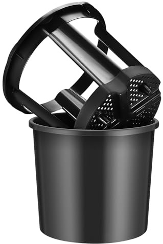 PAMINGONO Secchio per Coltivazione Patate in Plastica Pp Nero, Supporto per Piantare Patate e Verdure, Vaso Doppio Strato 29x26,5 Cm per Balconi, Orti e Spazi Verdi, Set da 1 Pezzo