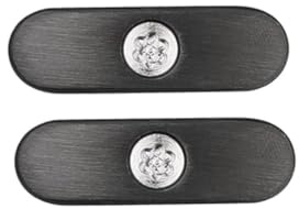 Putter Coppia di pesi da golf aftermarket per Odyssey Tri-Hot 5K, Eleven & White Hot Versa serie 10 g - 35 g, stock UK (2 x 25 g nero)