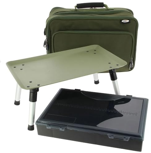 NGT Angeln Box Case Tackle Box Bag System Bivvy Table 612 Plus
