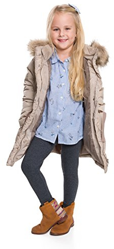 hi! mom vinter barn leggings full längd bomull barnbyxor termiskt material tjocka vinter barn leggings varma andningsbara barnbyxor vardag barn flickor leggings alla åldrar barn 28, grafit, 7-8 År