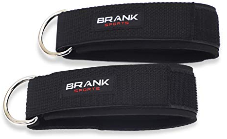 BRANK SPORTS Correas De Tobillo para Gomas Elasticas - Gomas y Cintas Elásticas Musculación - Esculpe y Fortalece Todo El Cuerpo - Gomas Elasticas - Gimnasio En Casa y Ejercicio En Casa