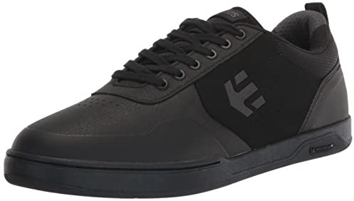 Etnies Herrkulvert Low Top Michelin gummi mountainbike sko skate, Svart/svart/reflekterande, 42 EU