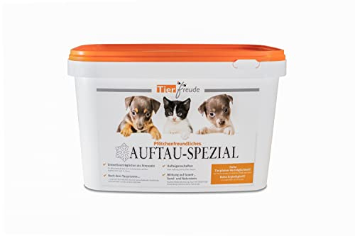 Tierfreude - Pfotenfreundliches Auftau-Spezial als Alternative zu Streusalz im 10kg Eimer