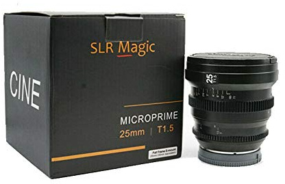 SLR Magic 25mm T1.5/ 35mm T1.3/ 50mm T1.2/ 75mm T1.5/ 15mm T3.5/ Cine Lens for Fuji X Mount Camera.