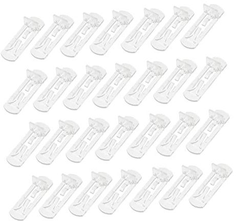 VILLFUL Regalstützen Regalträger Regalhalter 80 Stück Transparent Kunststoff Selbstverriegelnd für Möbelreparaturzubehör Schrankregale Küchenschränke Flurschrank