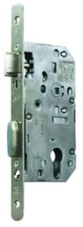 VACHETTE - Serrure à larder D455 clé I axe 50mm bout rond inox sans gâche - VACHETTE - 22702000