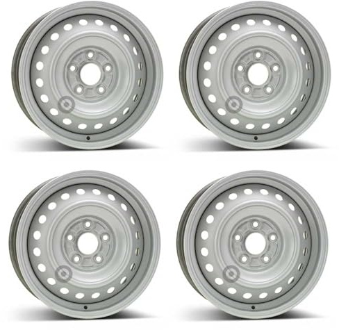 Alcar 4 cerchioni in acciaio 4-8005 6,5Jx16 ET55 5x114,3 compatibili con Honda Civic