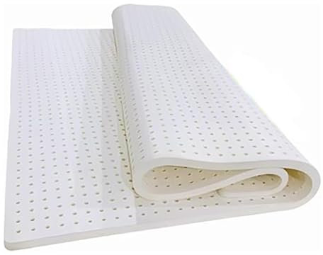 Naturlatexmatratze - Weich - 1 Zoll - Naturlatex-Matratzenauflage, 100% Latex, organisch, atmungsaktiv und bequem, langlebig und kollabiert Nicht so leicht, 1 Zoll, 135 x 140 cm
