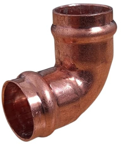 15mm Solder Ring Elbow – Bag of 10 | Copper Plumbing Fittings for Pipework
