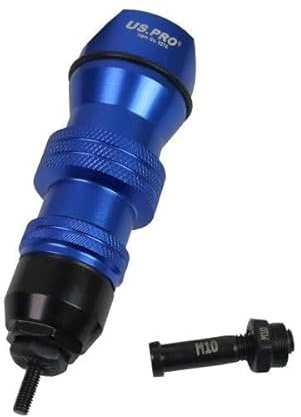 US PRO Tools Rivet Nut Drill Adapter Kit - M3-M10 9274
