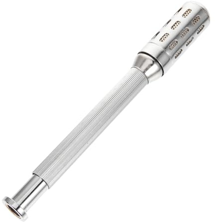 YOSADIER Tragbarer Moxastab 0,7mm Metallrolle aus Edelstahl zur Verbesserung der Immunität für Körpermassage und Moxibustion Geeignet für Haut und Augen