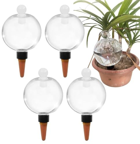 Lampadine automatiche per irrigazione delle piante, lampadine per irrigazione automatica, dispositivi per irrigazione automatica, set di globi d'acqua, strumento per annaffiare piante da interni ed
