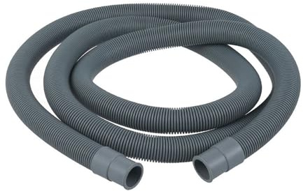 Drain Hose, 2M 6.6FT Universal Extension Pipe Kit Replacement For Washing Machine Washer Dryer Dishwasher
