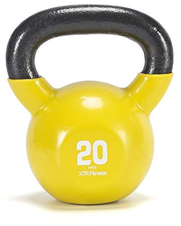 Kettlebells HUAHUA Farbe Fitness Gusseisen 6kg, 8kg, 10kg, 12kg, 14kg, 15kg, 16kg, 18kg, 20kg, 24kg, 28kg, Hauptgymnastik Krafttraining (Size : 20kg)