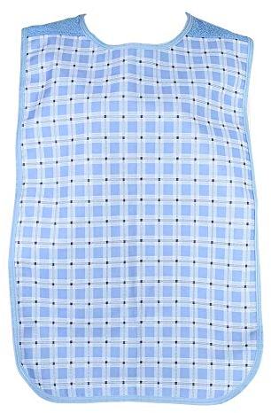 Lätzchen für Erwachsene, wasserdichtes, atmungsaktives Lätzchen für Erwachsene, Wäscheschutz-Lätzchen für ältere Patienten (45 * 110 cm)